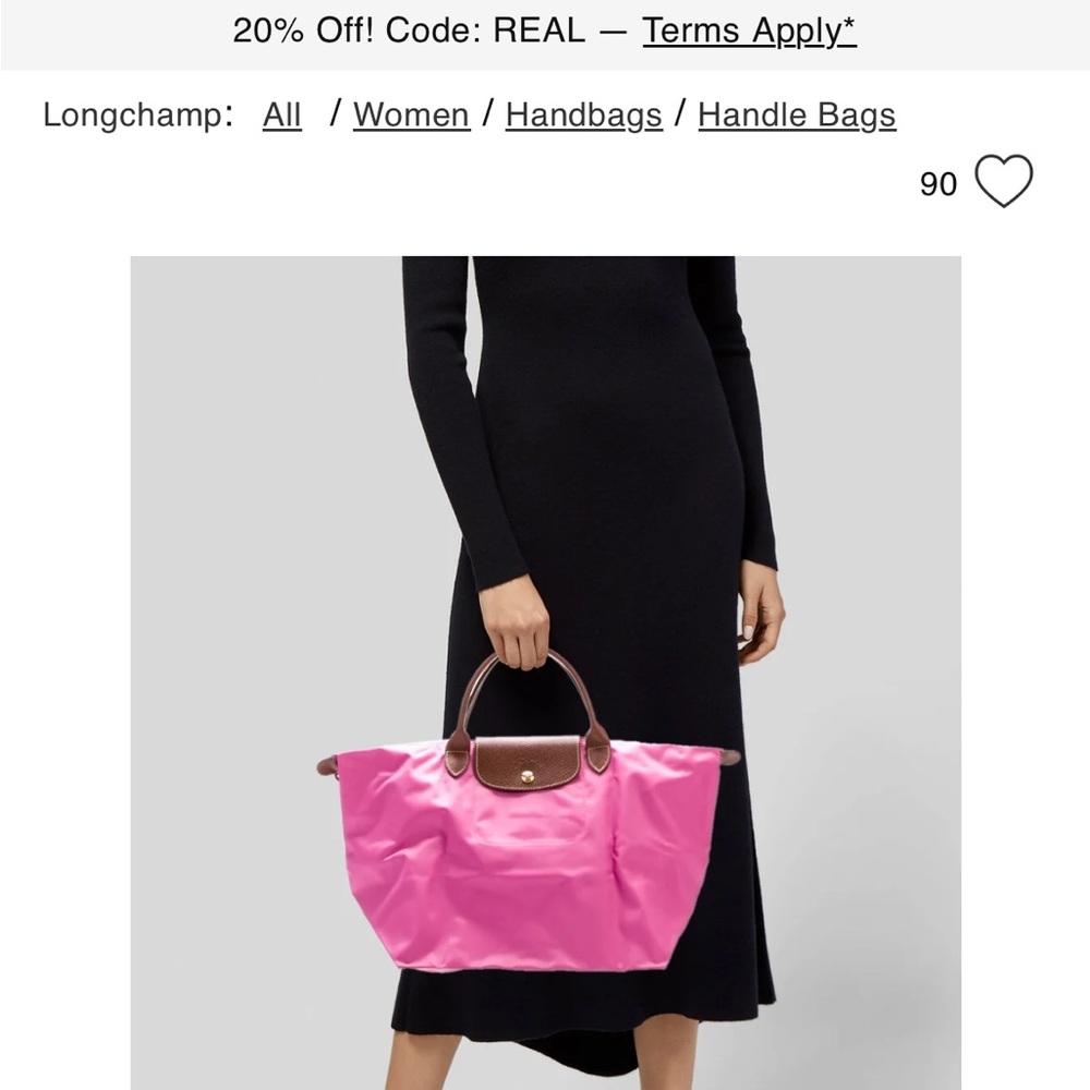 New Longchamp Le Pliage Original XL Pink Travel Bag 🩷🩷🩷in Excellent Condition - Picture 2 of 15